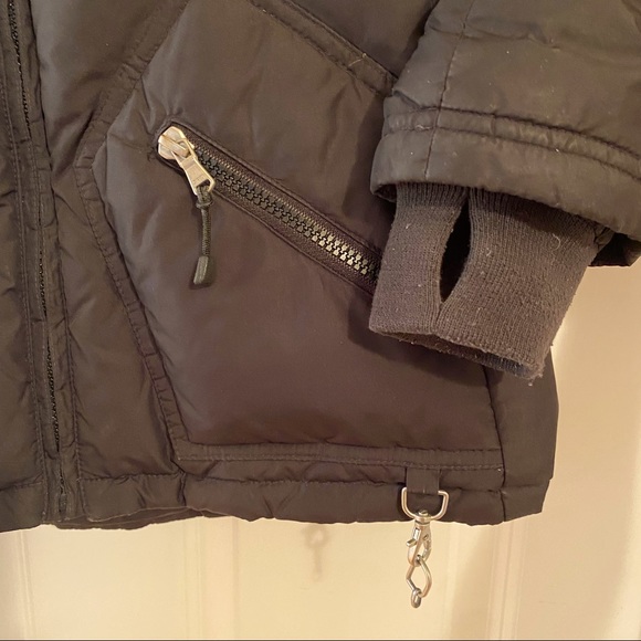 JCREW small black down feather puff jacket - Picture 3 of 5